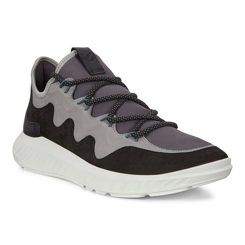 Men Casual Ecco St.1 Lite M - Sneakers Grey - India GDKEOS613